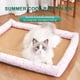 thumbnail image 4 of Apuakthei - Bonita alfombrilla para cama de perro, arena para gatos refrescante, colchón para jaula de perro, suministros para camas de mascotas, cama para jaula de mascota con soporte firme para, 4 of 7