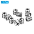 thumbnail image 3 of Unique Bargains Adaptateurs Filetés Manchon Réducteur Écrou M8 * 1,25 Mâle à M4 * 0,7 Femelle Réparation Insert Vis Réducteur 8mm 10 Pcs, 3 of 6