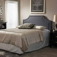thumbnail image 1 of Baxton Studio Avignon Modern and Contemporary Dark Grey Fabric Upholstered Full Size Headboard, 1 of 4