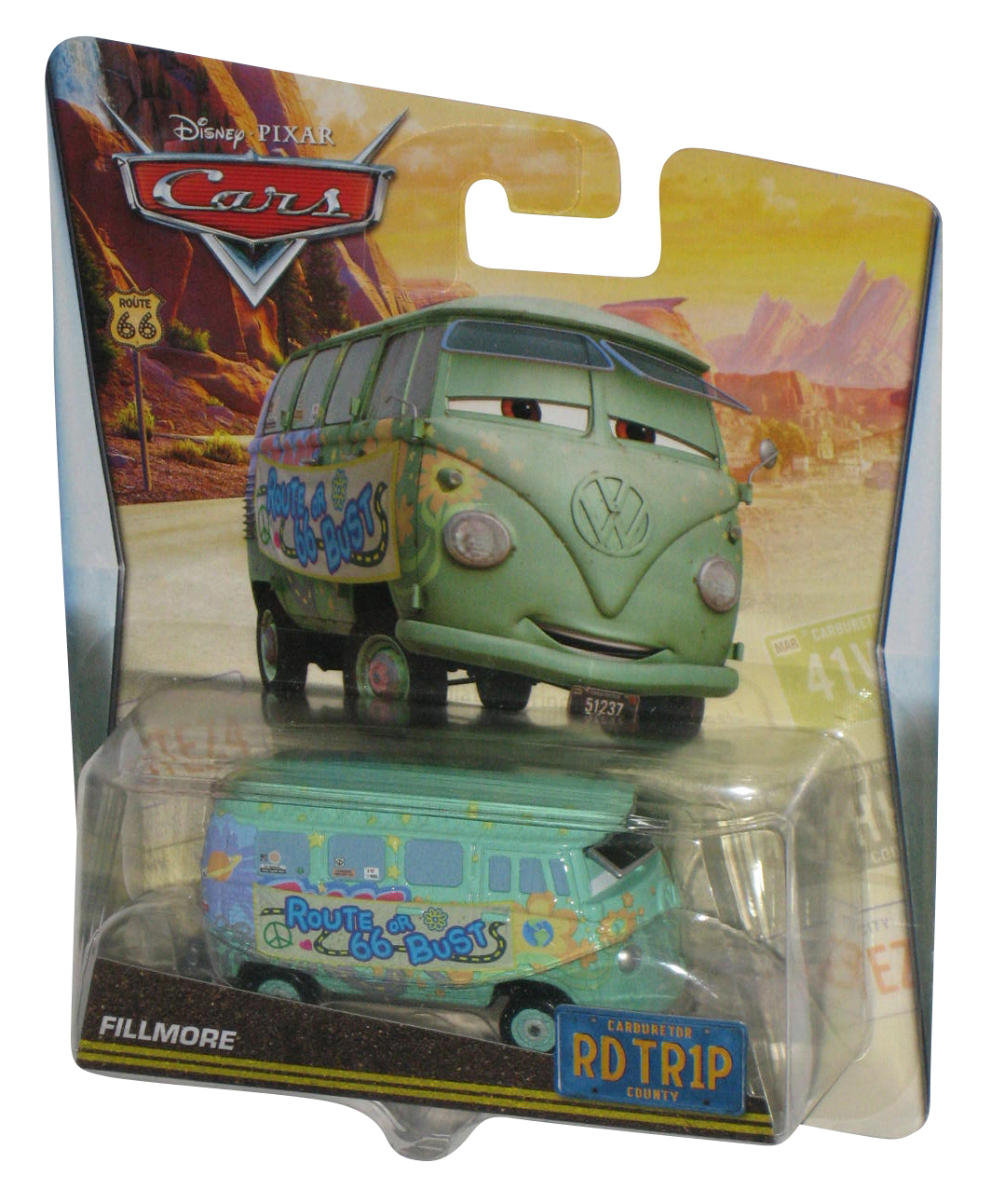 Disney Pixar Cars Movie Carburetor County Road Trip (2015) Fillmore Toy