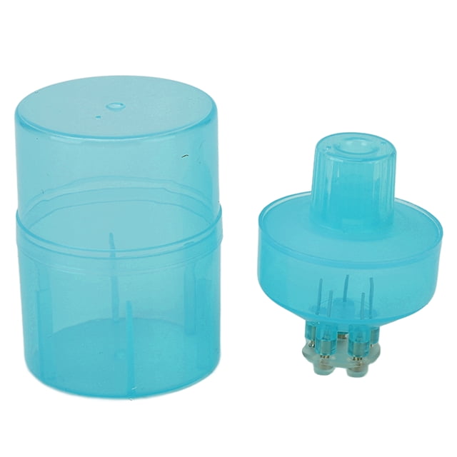 Peine aplicador para el cuero cabelludo, masaje, tratamiento capilar, aleación, medicina portátil, peine vacío para el cuero cabelludo para mujeres, azul cielo