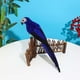 thumbnail image 2 of Pájaros artificiales Pájaro Loro Modelo Modelo Escultura Simulación Loro Emplumado Azul, 2 of 7