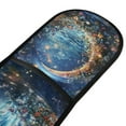 thumbnail image 4 of Yayeee Double Oven Mitt Kitchen Heat Resistant Baking 35" x7" Quilted Glove, Crystal Moon, 4 of 6