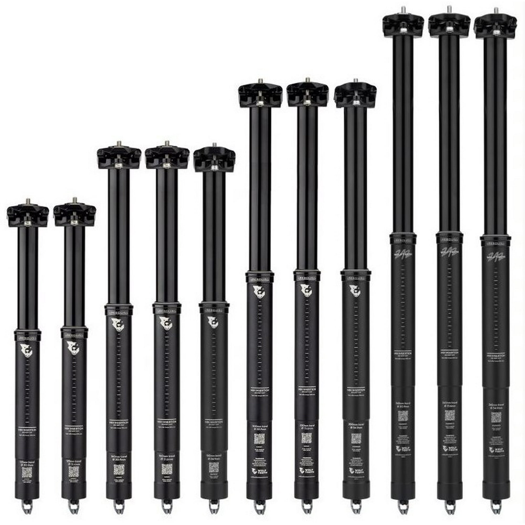 WOLF TOOTH RESOLVE DROPPER POST V2 BLACK