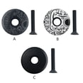 thumbnail image 3 of 1/8 inch Bike Headset Stem Top Caps for MTB,Mountain Bike,Road Bike,Aluminum, 3 of 13
