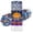 C, variant on Halloween Face and Body Paint Sticks, Body Paint Stick Halloween Holographic Metallic Glitter Waterproof Formula Adult Halloween Party Purple Makeup 3.31 Inch