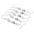 thumbnail image 4 of Rongfmy 10 Heavy Duty Curtain Clips With S Hook Spring Clamps Hanging Clips Metal Pegs, 4 of 9
