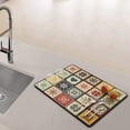 thumbnail image 3 of Ke1Clo Kitchen Drainage Mat under $5! Non-Slip Insulation Drying Mat for Bowls Dishes, Absorbent Heat-Resistant Meal Pad for Countertop Sink, Easy Clean Waterproof Table Protector, 3 of 5