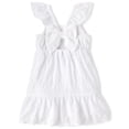 thumbnail image 3 of The Children's Place Baby & Toddler Girls Sleeveless Eyelet Bow Back Dress, Sizes 6M-5T, 3 of 4