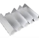 thumbnail image 5 of Cubierta para estufa de camping al aire libre, accesorios para ollas, protección contra el viento con pestillo, 10 piezas, protección contra el viento plegable de aluminio con bolsa de tela, 5 of 5