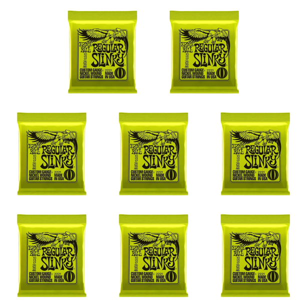 Cadenas de guitarra Super Slinky Nickel Wound Electric 2221 para el bajo (2221)