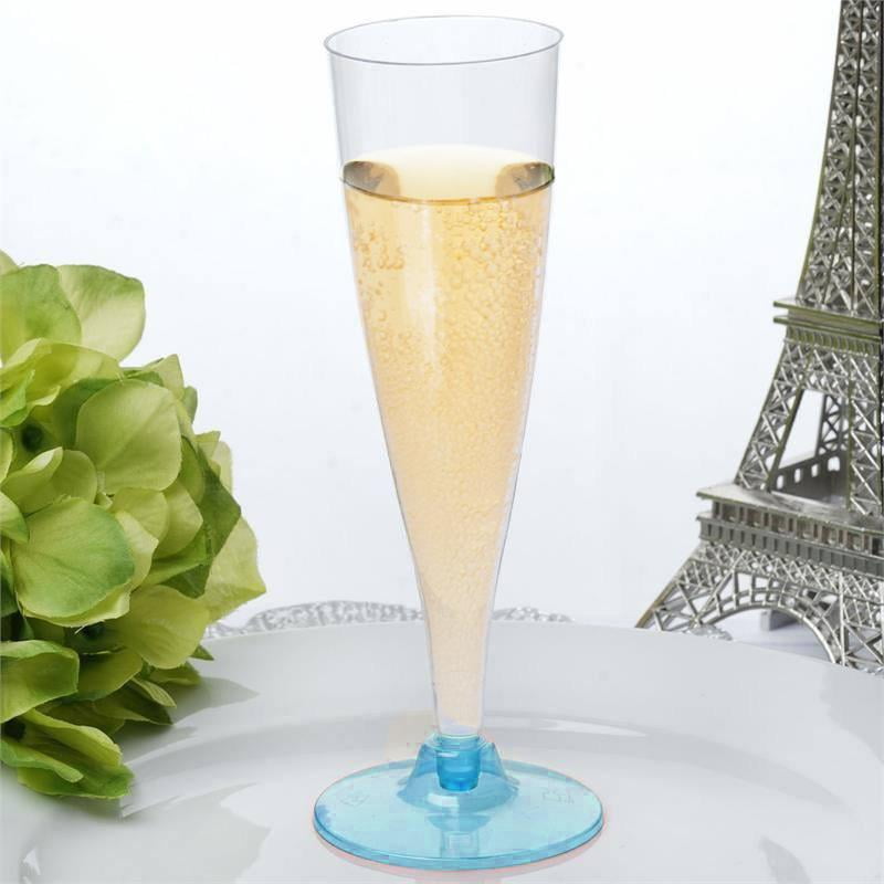 tall champagne glasses