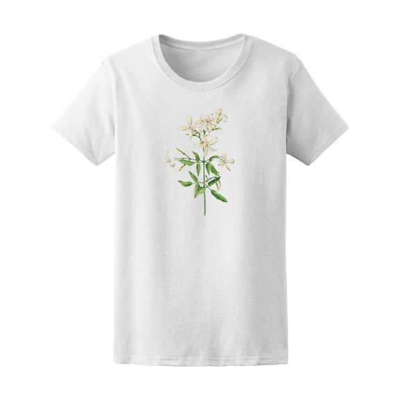 Watercolor Jasmine Tee Women's -Image by Shutterstock