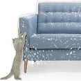 thumbnail image 2 of keepw Office PVC Anti-scratch Waterproof Couch Covers Living Room Bedroom Balcony Patio Transparent Sofa Protector Slipcover, 2 of 6
