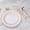 Rose Gold, variant on 150PCS Plastic Dinnerware Set (25 Guests), Clear Gold Disposable Plates for Party, Wedding, Christmas, Anniversary, Includes: Dinner Plates, Dessert Plates, Cups, Spoons, Forks and Knives