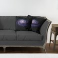 thumbnail image 7 of Ambesonne Galaxy Throw Pillow Cover 2 Pack, Celestial Galaxy Dust, 20", Black Purple, 7 of 7