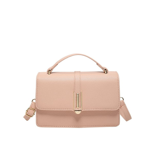 Bolso Hombro para Mujer Mano Elegante PU Cuadrado Pequeño Al Aire Libre