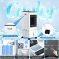 thumbnail image 4 of Portable Air Conditioners, [2.5 Gal] Cooling Evaporative Air Cooler, 60W Quiet Portable AC Unit w/Remote & Timer, 4-IN-1 Swamp Cooler, Windowless Air Conditioner Fan for Bedroom Dorm Garage, 4 of 6