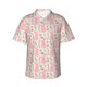 thumbnail image 1 of Fotbe Rabbit Camisa Hawaiana para Hombre Unisex – Camisa Casual de Verano con Botones de Manga Corta de Algodón y Lino,Small, 1 of 7
