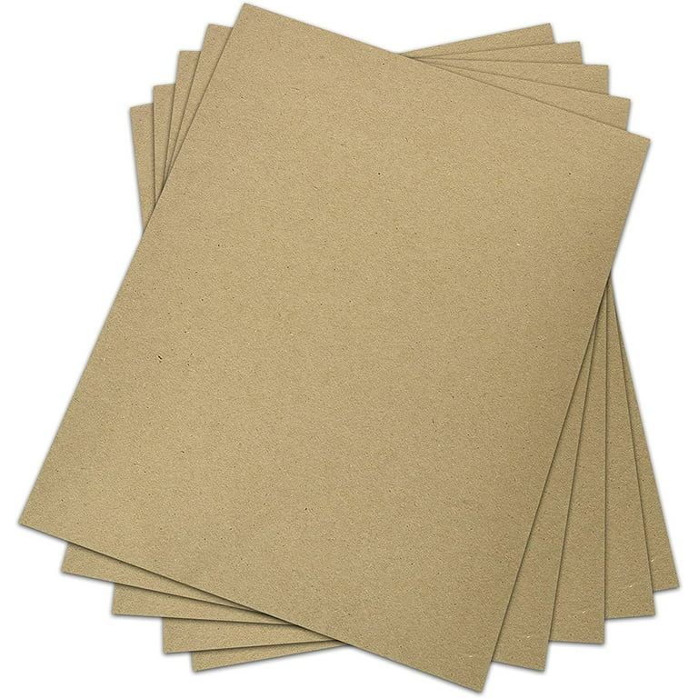 Chipboard - Cardboard Medium Weight 30 point thick Chipboard Sheets  Hardboard, Custom Packaging, Product Packaging, Environmentally Friendly  Packaging