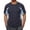 Navy, variant on Cotton T-Shirts for Men Contrast Piping Soft Tops Everyday Crewneck Tees for Weekend Chill