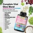 thumbnail image 6 of Parrox Collagen Peptides Types I, II, III, V & X, MCG Biotin, Keratin, Hyaluronic Acid, MSM, Zinc, Grape Seed Extract, Quercetin, Vitamin A, Vitamin C, Vitamin E, Magnesium, Folic Acid (180 Capsules), 6 of 9