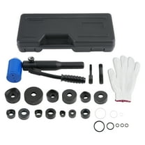 maXpeedingrods Hydraulic Knockout Hole Punch Driver Kit, Electrical Conduit Hole Cutter Set KO Tool Kit 1/2 to 2 inch Metal Sheet Puncher (8TON(1/2"~2"))