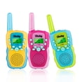 thumbnail image 2 of Walkie Talkies Obuby de 3 a 12 años para niños con un alcance de 3 km, paquete de 3, 2 of 7