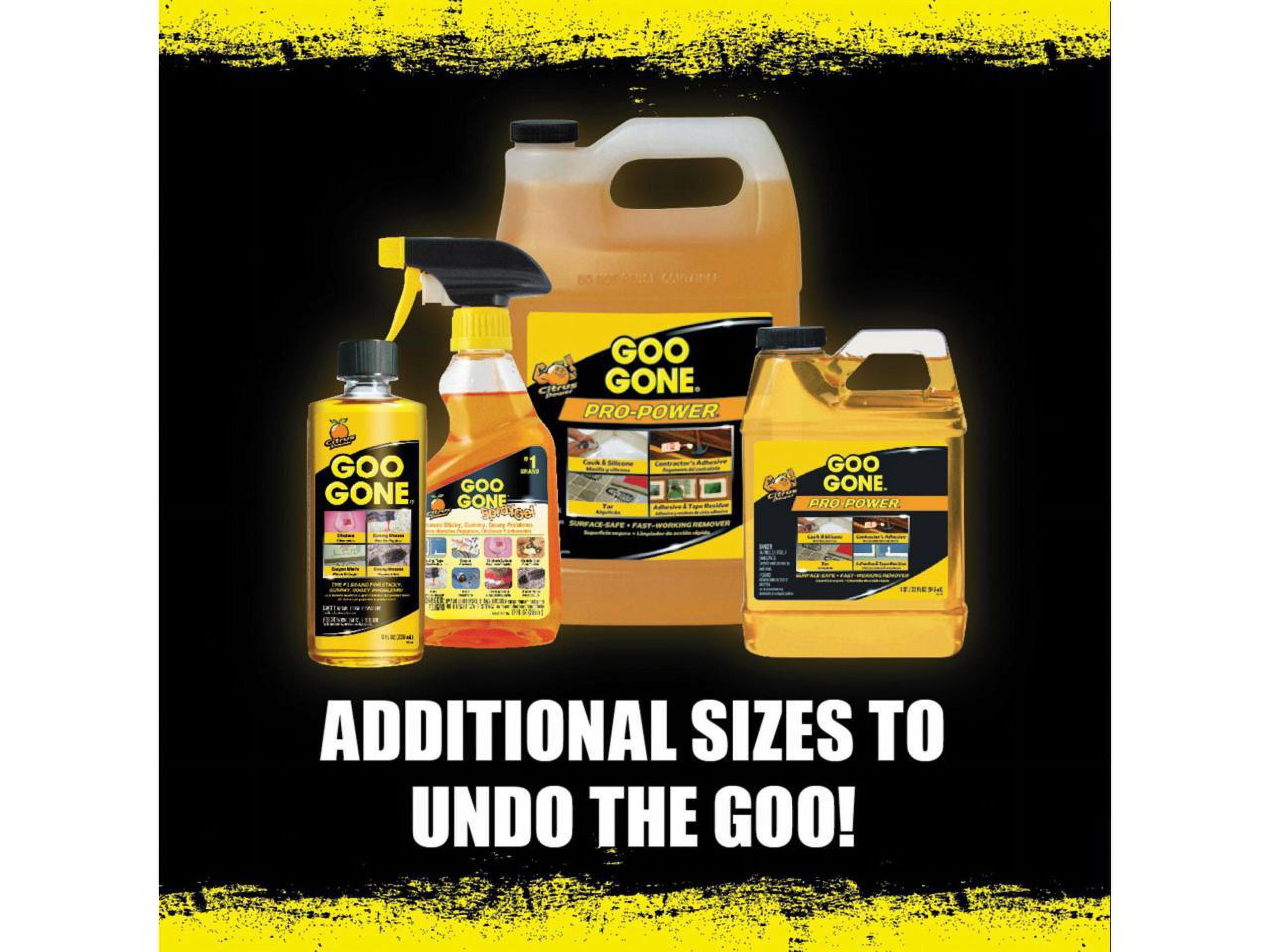 Goo Gone Pro-Power - 32 Ounce & Sticker Lifter - Professional Strength Adhesive Remover, Removes Stickers, Tape, Grease and More