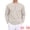 Beige, variant on Men's Striped Casual Long Sleeve Button Down Henley Shirts XL Beige
