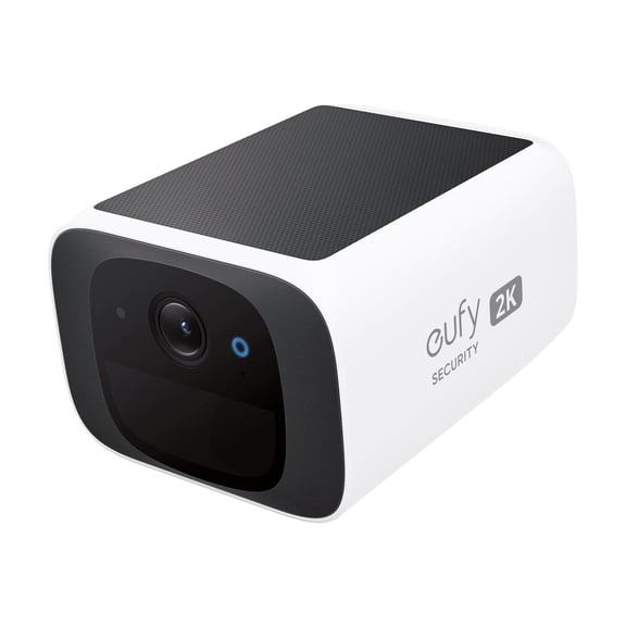 eufy SoloCam C10 Wi-Fi 2K Outdoor Security Camera with Integrated Solar Panel and No Monthly Fees