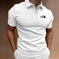 thumbnail image 7 of Classic new men‘s short sleeved T-shirt with buckle collar and casual lapel  S-4XL oversized  summer novelty, 7 of 7