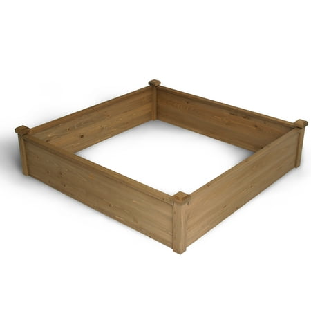 Algreen Wood Raised Garden Bed