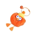thumbnail image 2 of Llavero de Animal Strade Fareast Limited Peluche Divertido Ligero Práctico Naranja, 2 of 8