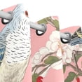 thumbnail image 3 of Birds Butterflies Flowers Curtains Black Out 72 Inch Length Curtains for Sliding Glass Doors Bedroom Living Room 2 Pack, 3 of 6