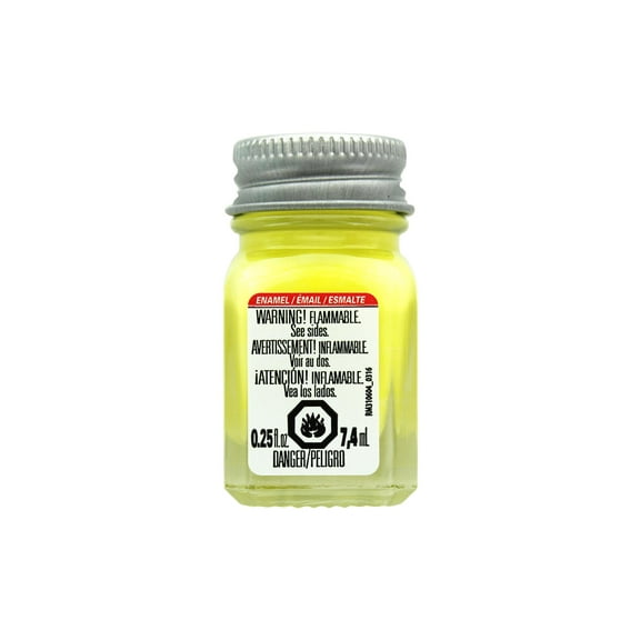 Testors Enamel Paint, .25 oz., Light Yellow