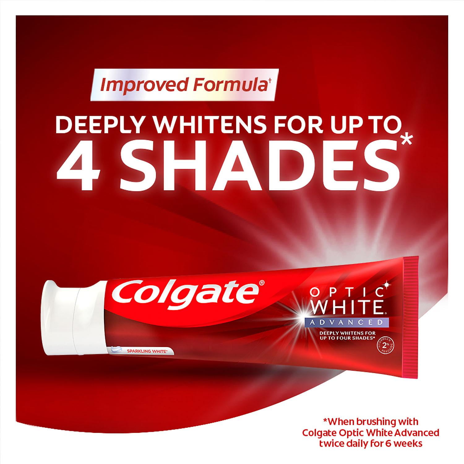 colgate optic white 4.2 oz walmart