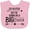 AD-Pink, variant on Inktastic So I'm Little, but I'm Gonna Be a Big Cousin Boys or Girls Baby Bib