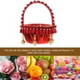 thumbnail image 5 of unbranded Canasta Roja Para Damas De Para Con Asa Y, 5 of 5