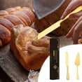 thumbnail image 4 of Elainilye Long Serrated Bread Knife, Cake Cutting Tool with Ergonomic Handle, Stainless Steel Blade for Pizza Cheese Slicing, 4 of 4