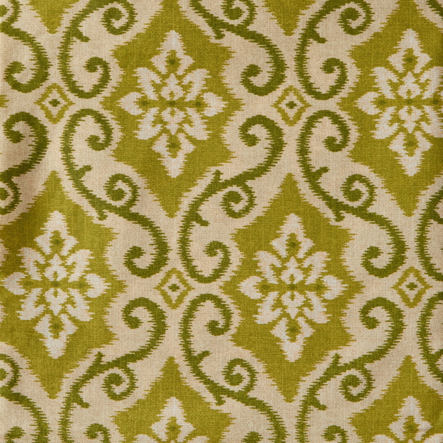 Greendale Home Fashions Outdoor 18'' x 18'' Round Seat Pad, Set of 2, Shoreham Ikat