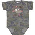 thumbnail image 3 of Inktastic My Nana Loves Me Sloth Girls Baby Bodysuit, 3 of 5