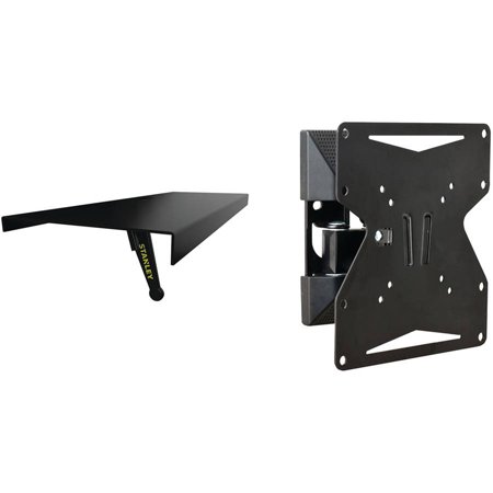 Stanley TMX-022FM DIY Basics 13 -42  Full-Motion Mount & ATS-106 TV Top Shelf
