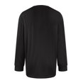 thumbnail image 5 of GrmtClth Mens Henley Shirts Fashion Long Sleeve Button Up T-Shirts Muscle Lightweight Tee Tops with pocket Black L, 5 of 6
