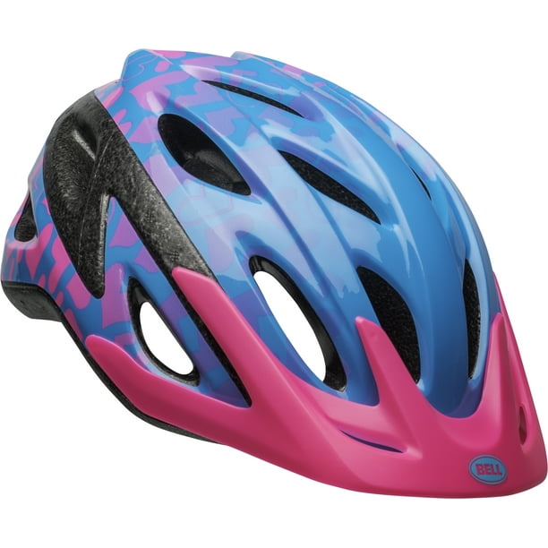 Bell Axle Child Bike Helmet Blue Pink Vivid Hearts Walmart Com Walmart Com