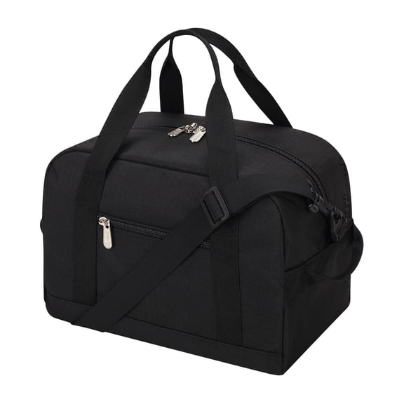 IFARADAY 12 inch Mini Lightweight Gym Duffel Bag for Overnight Travel,Black