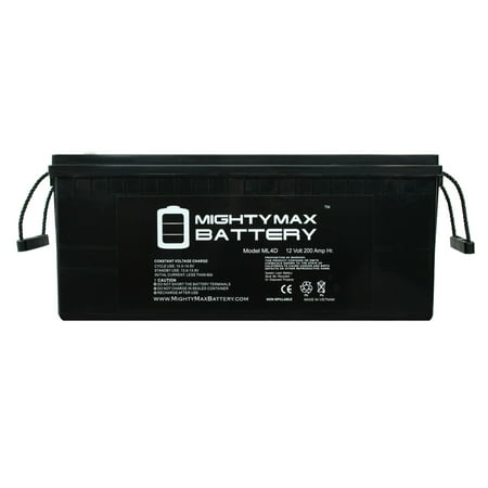 12V 200Ah 4D SLA AGM Battery Replacement for Solar (Best 12v Battery For Solar System)