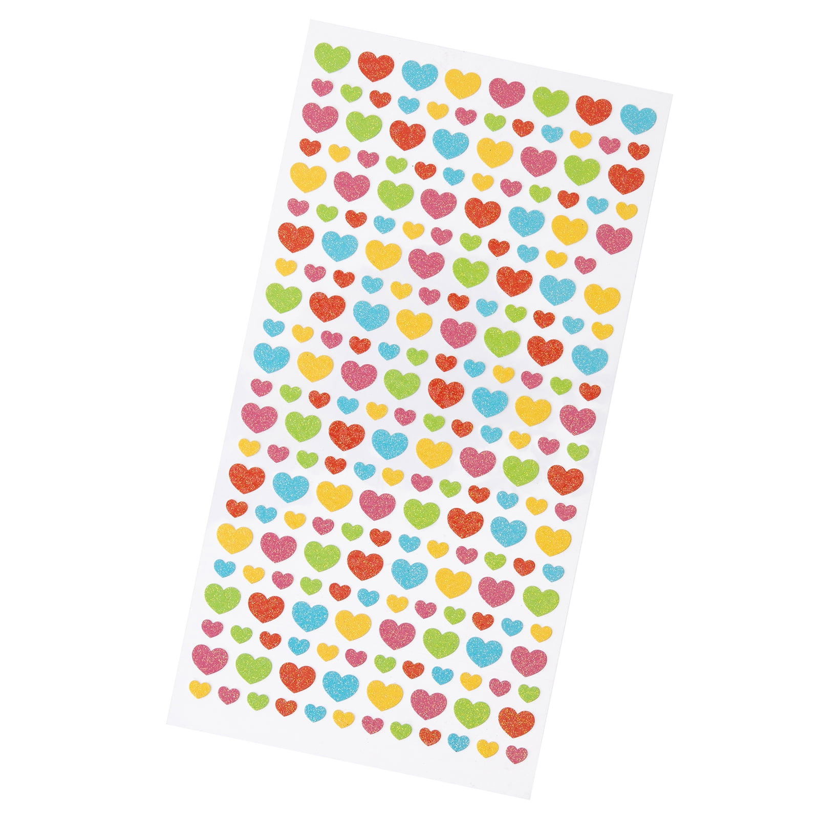 Mini Pack - One Inch Vinyl Heart Stickers  Peel and Stick – Polka Dot Wall  Stickers