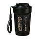thumbnail image 1 of Popular!Taza aislada de acero inoxidable con cuerda de elevación,taza de acompañamiento para beber directamente montada en el coche,taza,taza de café octogonal, 1 of 2