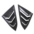 thumbnail image 2 of Empareje Las De Trasera Del Coche Cubierta Lateral De La Decoración De La Rejilla De La Tobera Para De Civ Negro 2 DYNWAVEMX Persianas de ventana Guarnición de tope lateral, 2 of 8